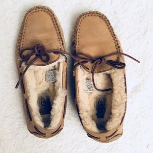 UGG shearling moccasins